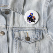 Süße Cartoon-Katze und Maus-Rund-Pin-Back-Button Button (Beispiel)