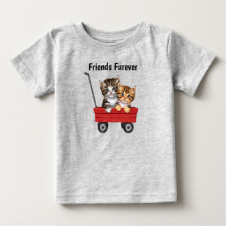 Süße Cartoon-Katzen-T-Shirt für Kleinkinder Baby T-shirt