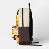 Süße Cartoon-Löwengesichter  Bedruckter Rucksack (Rechts)