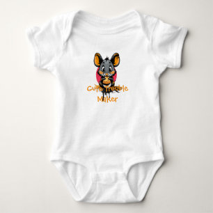 Süße Cartoon-Maus-Baby-Body Baby Strampler