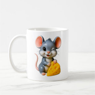 Süße Cartoon-Maus Kaffeetasse