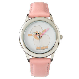 Süße Cartoon-Schaf-Uhr Armbanduhr
