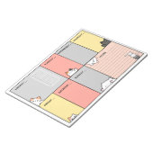 Süsse Cat A4 Wochenplaner/Notizblock Notizblock (angewinkelt)
