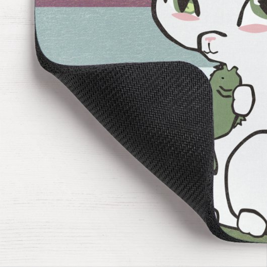 Süsse Cat Mousepad (Ecke)