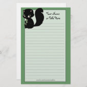 Süsse Cat Stationary Briefpapier (Vorne/Hinten)