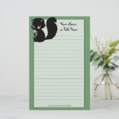 Süsse Cat Stationary Briefpapier (Stehend Vorderseite)