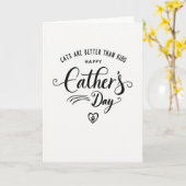 Süße Cathers Day Grafikkarte Karte (Gelbe Blume)
