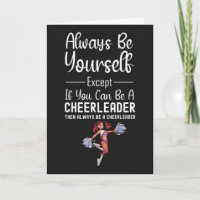 Süße Cheerleader-Karten Sport Cheerleading für Sie