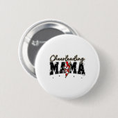 Süße Cheerleading-Mama-Blitz-Game-Day-Saison S Button (Vorne & Hinten)
