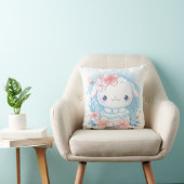 Süße Chibi-Hasen-Illustration Kissen (Stuhl )