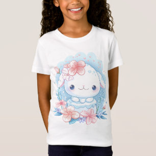 Süße Chibi-Hasen-Illustration T-Shirt