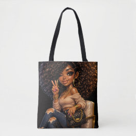 Süße Chibi Mädchen-Tragetasche Tasche