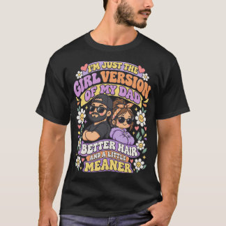 Süße Chibi-Mädchen-Version meines Vaters mit besse T-Shirt