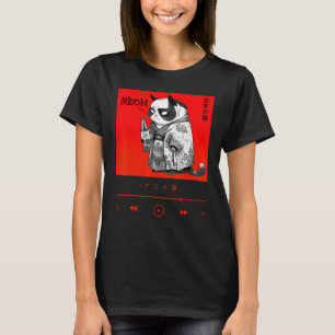 Süße Chibi Neko in eleganter japanischer Kimono-Ro T-Shirt