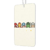 Süße Chibi-Superhelden-Team-Peeking-Grafik Autolufterfrischer (Links)