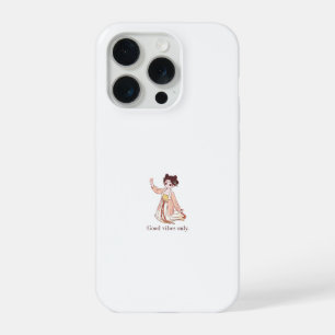 Süße Chibi traditionelle Anime-Girl Good Vibes Onl iPhone 15 Pro Hülle