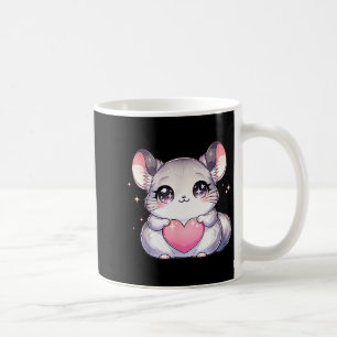 Süße Chinchilla Valentinstag Kinder Teenager Mädch Kaffeetasse