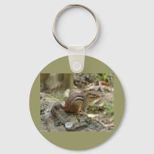 Süße Chipmunk Hot Springs Nationalpark-Geschenke Schlüsselanhänger