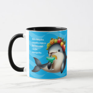 Süße Chiquita Vaquita genießt einen unberührten Ma Tasse