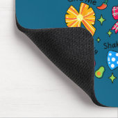 Süße Cinco de Mayo Kokette Schleife Nacho Durchsch Mousepad (Ecke)