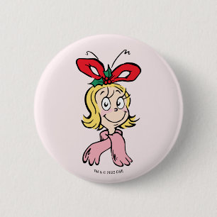 Süße Cindy Lou Who Porträt Button