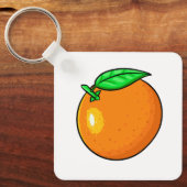 Süße Clementine Schlüsselanhänger (Vorderseite)