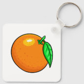 Süße Clementine Schlüsselanhänger (Rückseite)