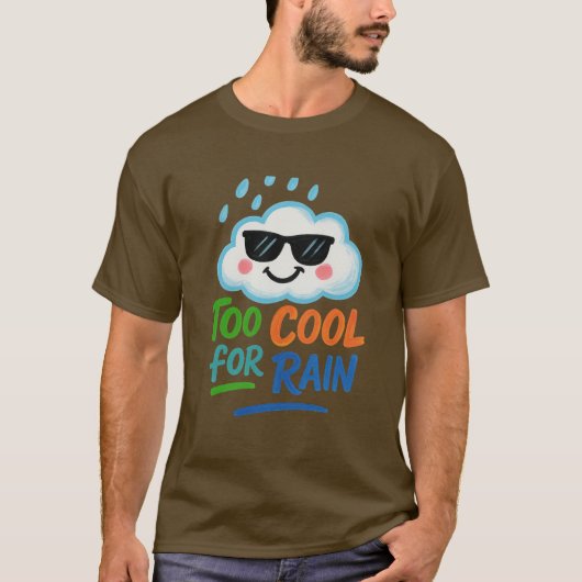 Süße Cloud Unisex Dunkel T-Shirt (Vorderseite)