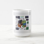 Süße Code-Frosch-Programmierer-Tasse - Lustiger En Kaffeetasse (Mittel)