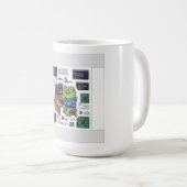 Süße Code-Frosch-Programmierer-Tasse - Lustiger En Kaffeetasse (VorderseiteRechts)