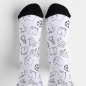 süße, coole und limitierte Sockendesigns Socken (Oben)