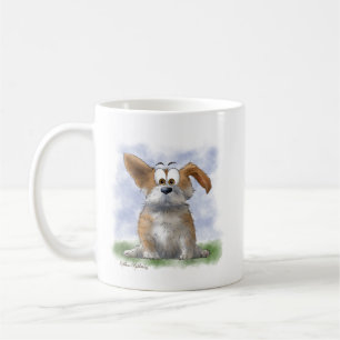 Süße Corgi-Cartoon Kaffeetasse