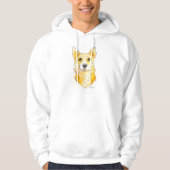 Süsse Corgi Hoodie (Vorderseite)