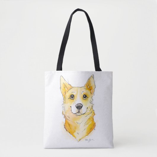 Süsse Corgi Tasche (Vorderseite)