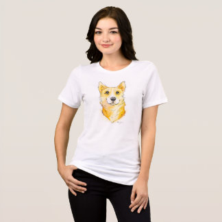 Süsse Corgi Tri-Blend Shirt