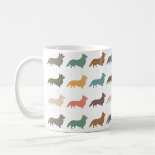 Süße Corgi Trinkgefäße Retro Vintage Haustierliebh Kaffeetasse