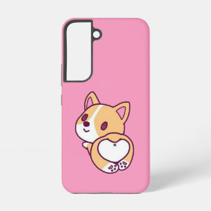 Süße Corgi-Welpenliebe Samsung Galaxy Hülle