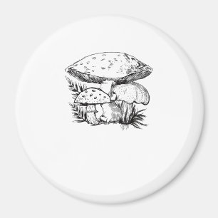 Süße Cottagecore-Ästhetik Pilz Goblincore Magnet