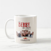Süße Couleure-Foto-Collage-Rote-Erdbeeren-Tasse Kaffeetasse (Links)