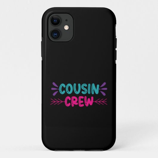 Süße Cousin Crew Case-Mate iPhone Hülle (Rückseite)