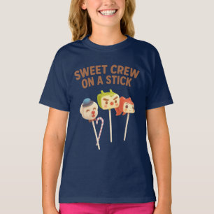 Süße Crew: Charakter-Cake-Pops am Stiel T-Shirt