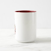 Süße Cupcake-Tasse mit Kirsche Tasse (Zentrum)
