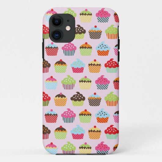 Süße Cupcakes Case-Mate iPhone Hülle (Rückseite)