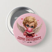 Süße Cupid-Universität-Bubblegum-Engel-Ästhetik Button (Vorne & Hinten)