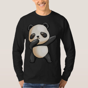 Süße Dabbing-Panda Süßes Tier Großer Panda-Bär Da T-Shirt