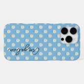 Süße Daisy iPhone Hülle (Rückseite (Horizontal))