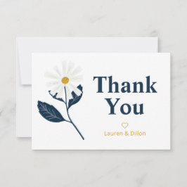 Süße Daisy Personalisierte Dankeskarten Dankeskarte