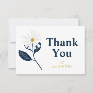 Süße Daisy Personalisierte Dankeskarten Dankeskarte