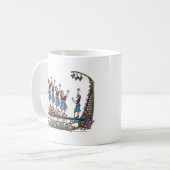 Süße Dame Singers Kaffeetasse (Vorderseite Links)