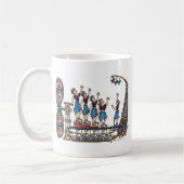 Süße Dame Singers Kaffeetasse (Links)